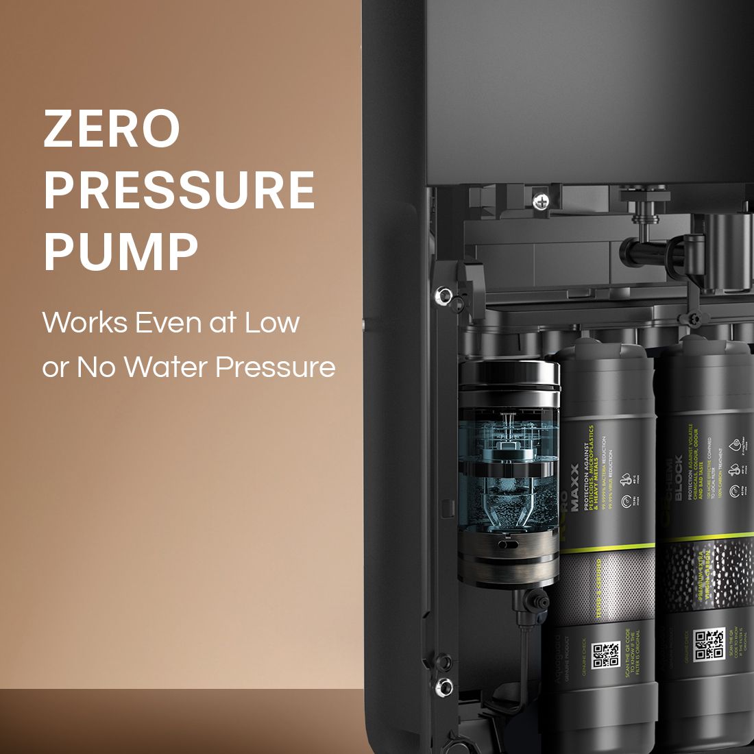 Aquaguard Enrich Glory RO+UV+UF Copper Water Purifier