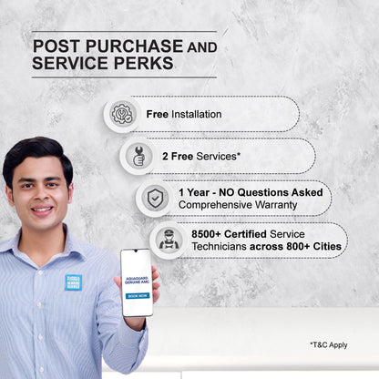 Aquaguard Enrich Superio WS RO+UV Stainless Steel Alkaline Water Purifier