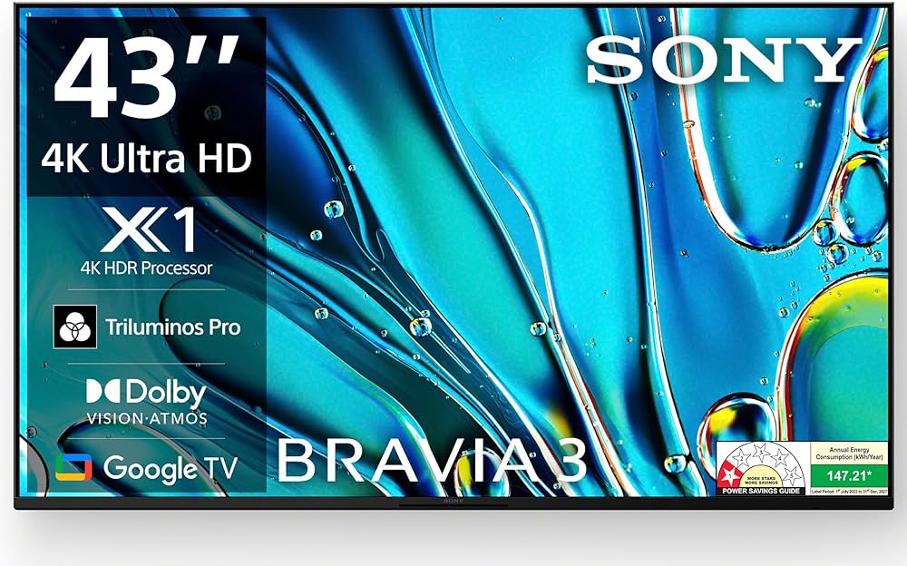 Sony BRAVIA 3 Series K-43S30 43 Inches LED 4K