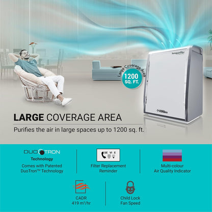 Eureka Forbes Aeroguard PRO 1000 Air Purifer with UV-C Technology