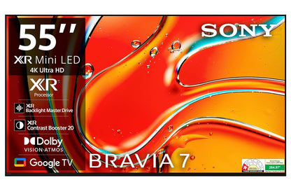 Sony 139 cm (55 inches) BRAVIA 7 4K Ultra HD AI Smart Mini LED Google TV K-55XR70