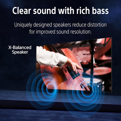 Sony BRAVIA 3 Series 189 cm (75 inches) 4K Ultra HD AI Smart LED Google TV K-75S30B (Black)