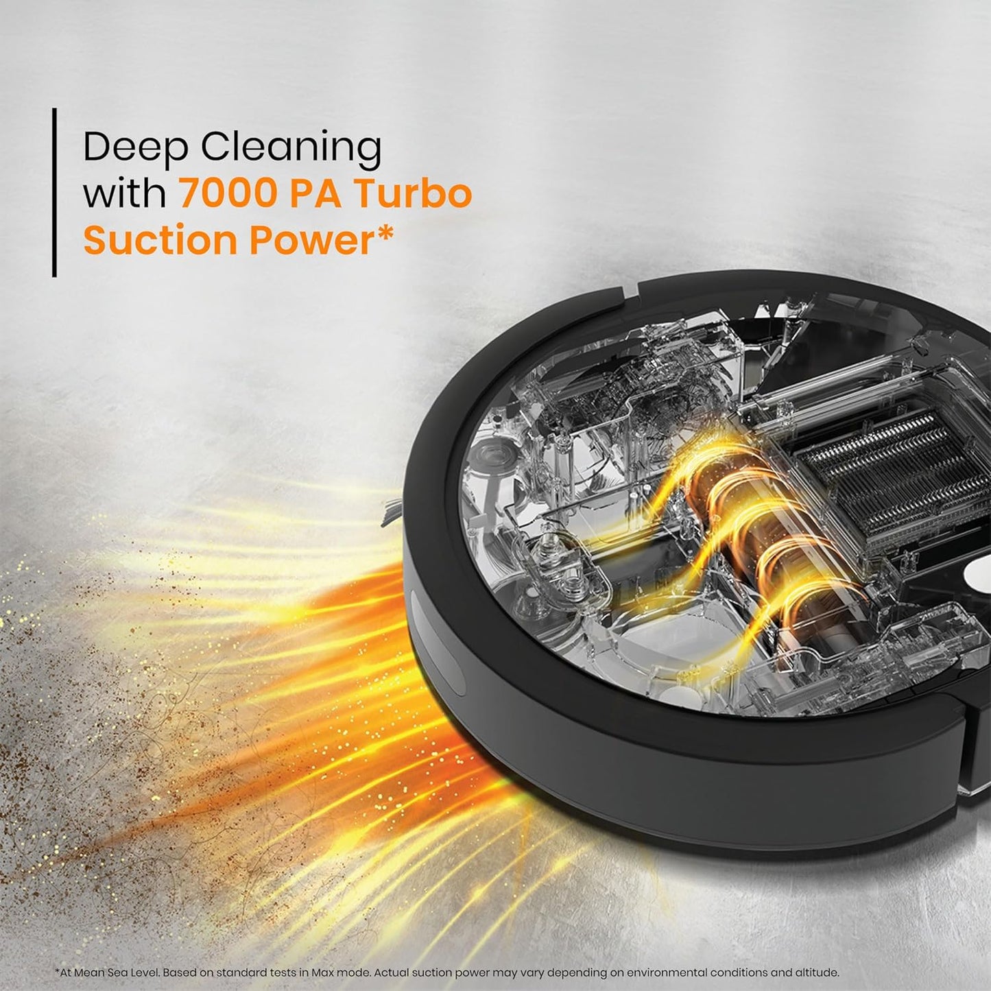 Eureka Forbes Smartclean with Auto Bin Turbo Robotic Vacuum Cleaner