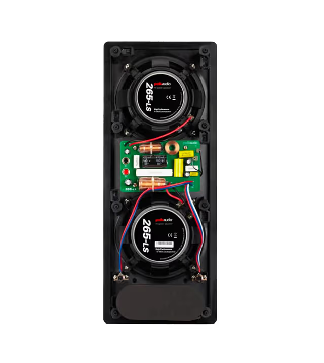 Polk VS 265-LS High- Quality In-Wall Speaker with 6.5” Drivers