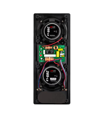 Polk VS 265-LS High- Quality In-Wall Speaker with 6.5” Drivers