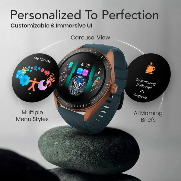 Titan Crest 2.0 With 3.63 CM AMOLED Display