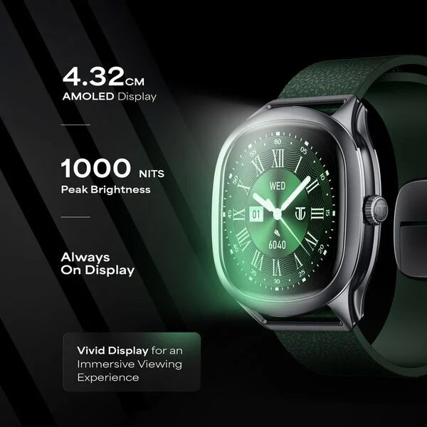 Titan EVOKE S Smartwatch with 1.7" AMOLED Display