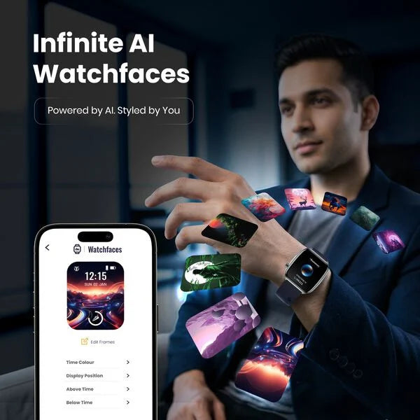 Titan Smart 4.0 Smartwatch with 1.93" AMOLED Display