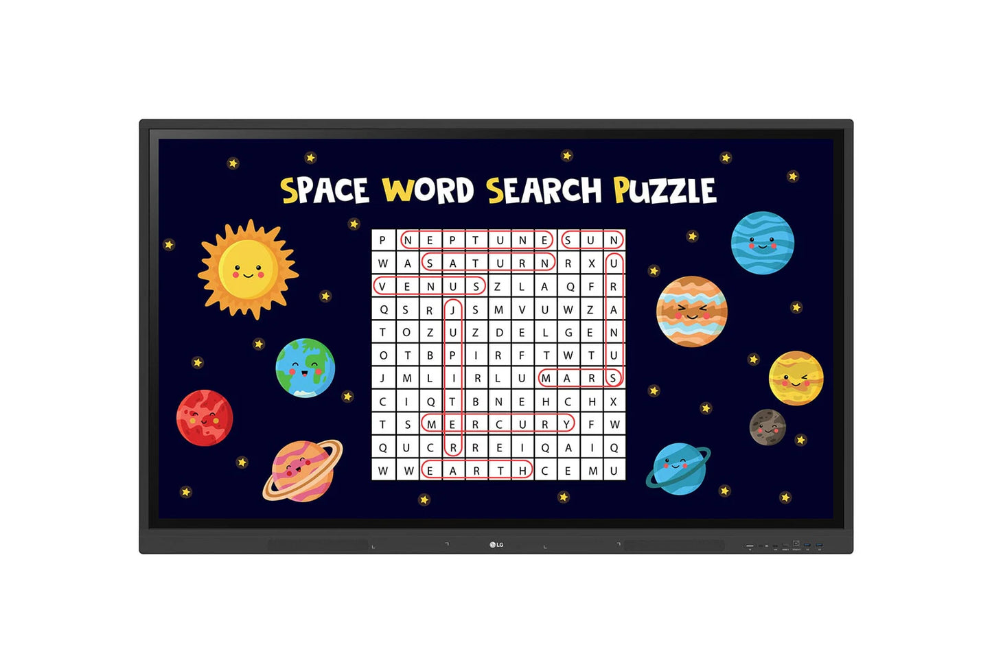 55TR3DK Interactive Panel, Size: 55 Inch