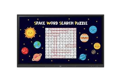 LG 86TR3DK BM 86 Inch Create Board Interactive Classroom Board For Seamless Collaboration