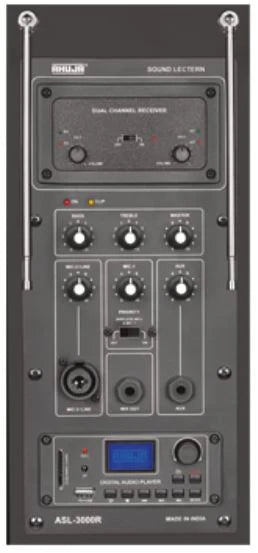 Ahuja Podium ASL 3000R PA lectern system