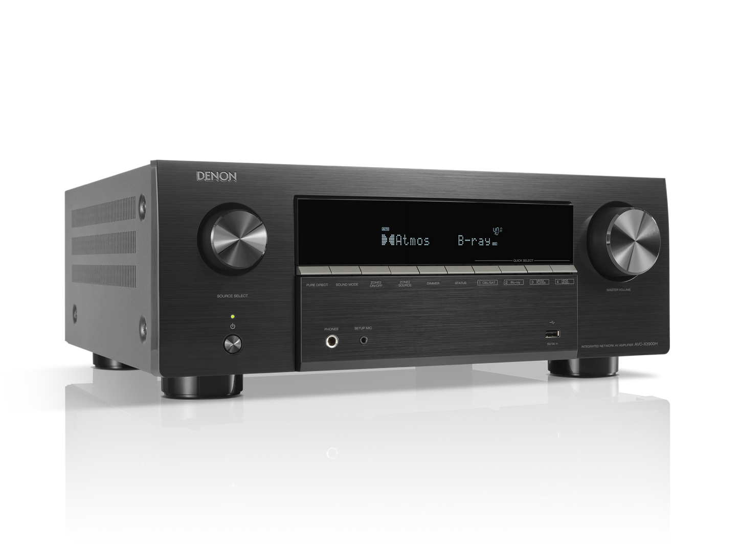 Denon AVC-X3900H 9.4 Ch. 105W 4K/8K Dolby Atmos AV Amplifier