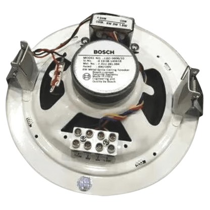 Bosch LBD0606/10 Ceiling Speaker for Clear Audio in PA & Background Music Systems