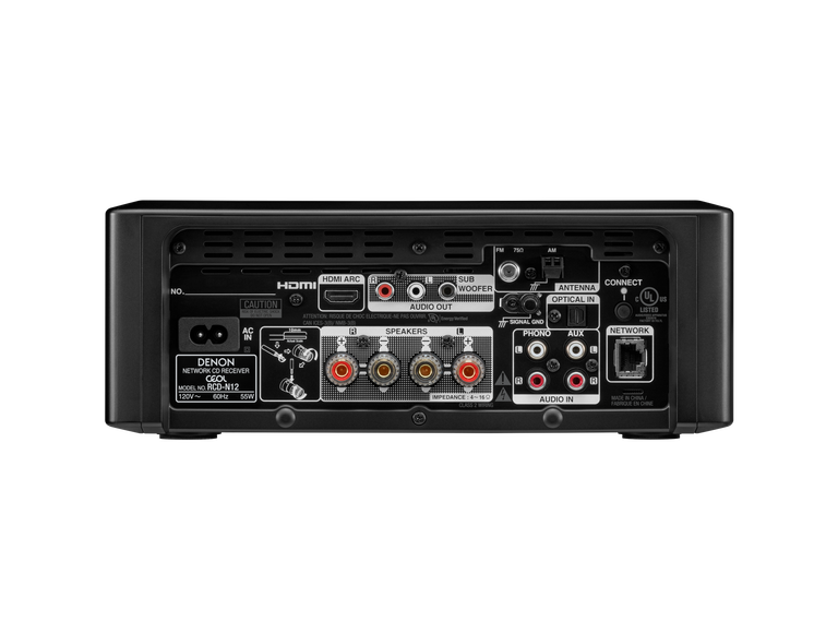 Denon CEOL N-12  Mini all-in-one Hi-Fi system with CD player, radio, Powered by HEOS™