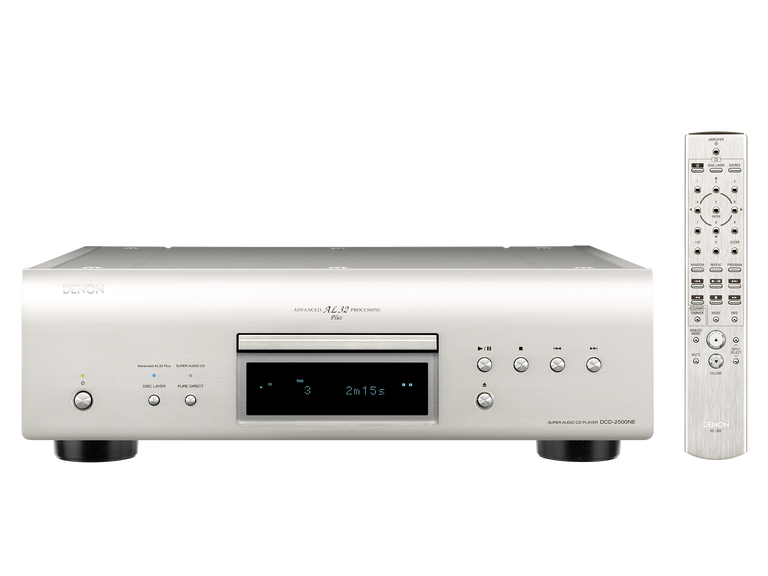 Denon DCD-2500NE - Premium Super Audio CD Player (Silver)