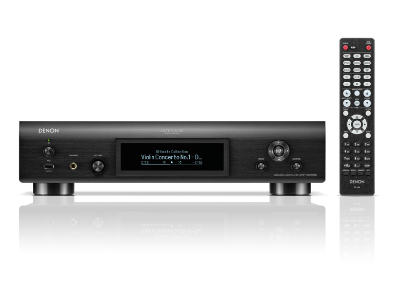 Denon DNP-2000NE  High-resolution audio streamer Powered by HEOS™