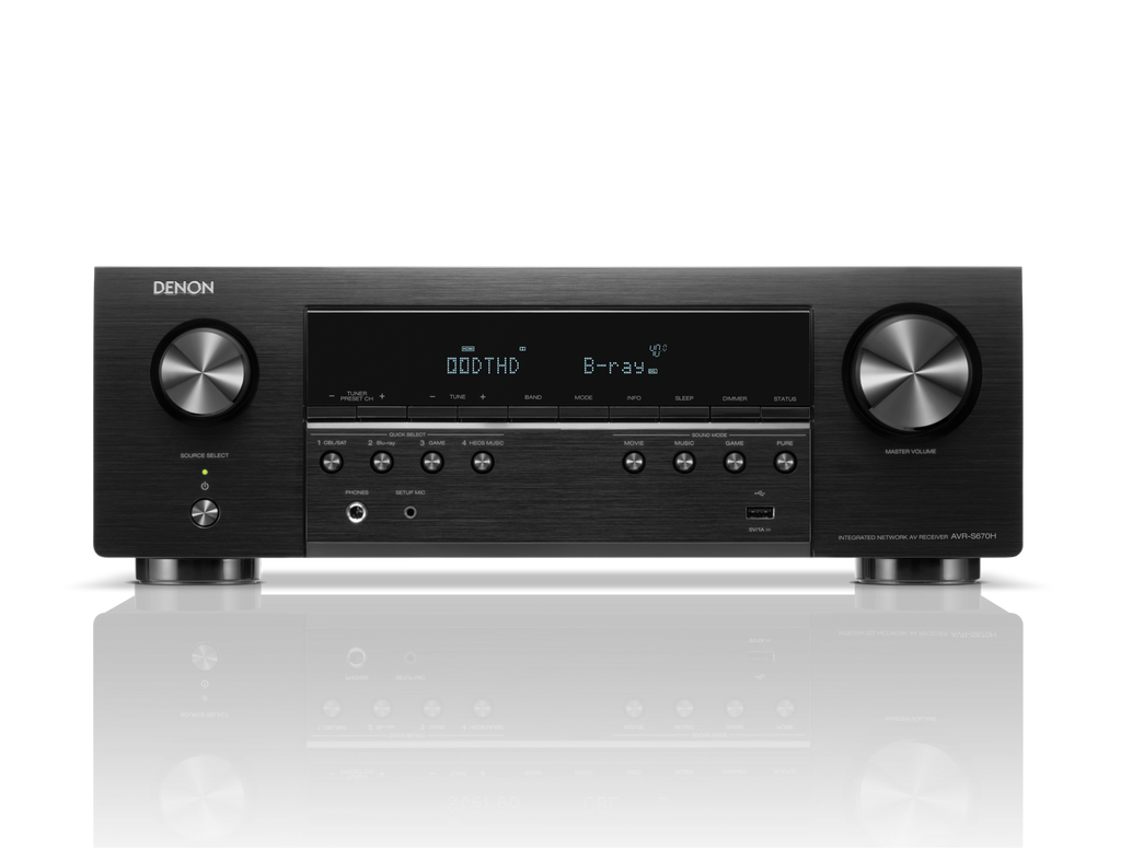 Denon AVR-S670H 8K AV Receiver