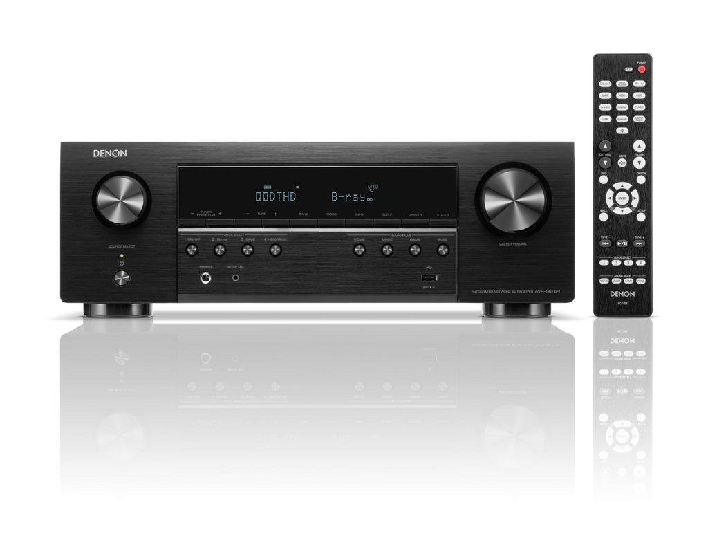 Denon AVR-S670H 8K AV Receiver