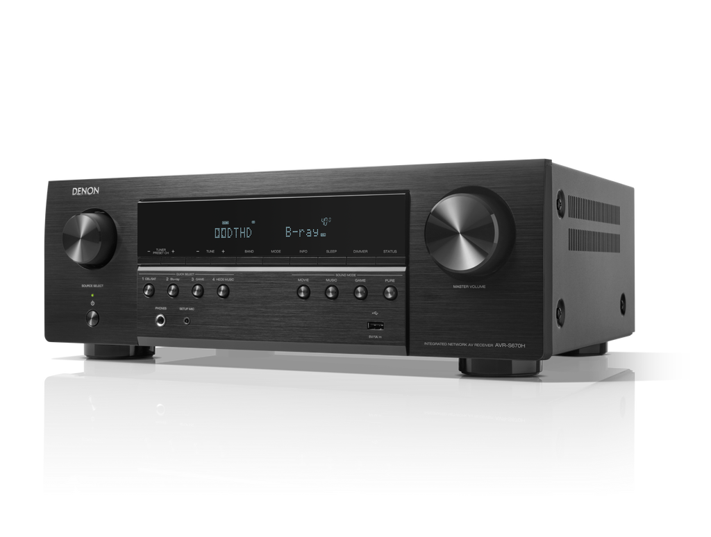 Denon AVR-S670H 8K AV Receiver