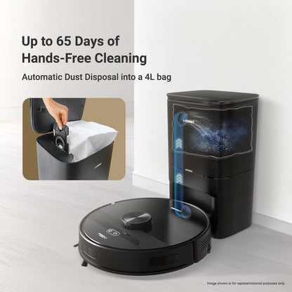 Eureka Forbes Smartclean with Auto Bin Robotic Vacuum Cleaner