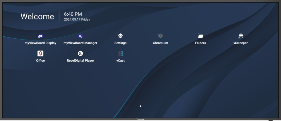 ViewSonic CDE105UW 105” 5K Presentation Display