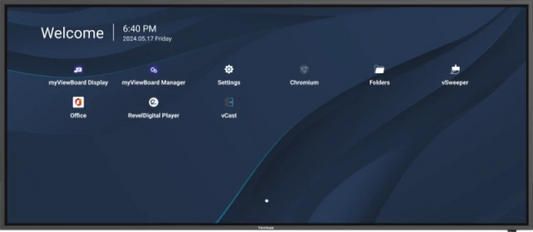 ViewSonic CDE92UW 92" 5K Ultra-Wide Presentation Display