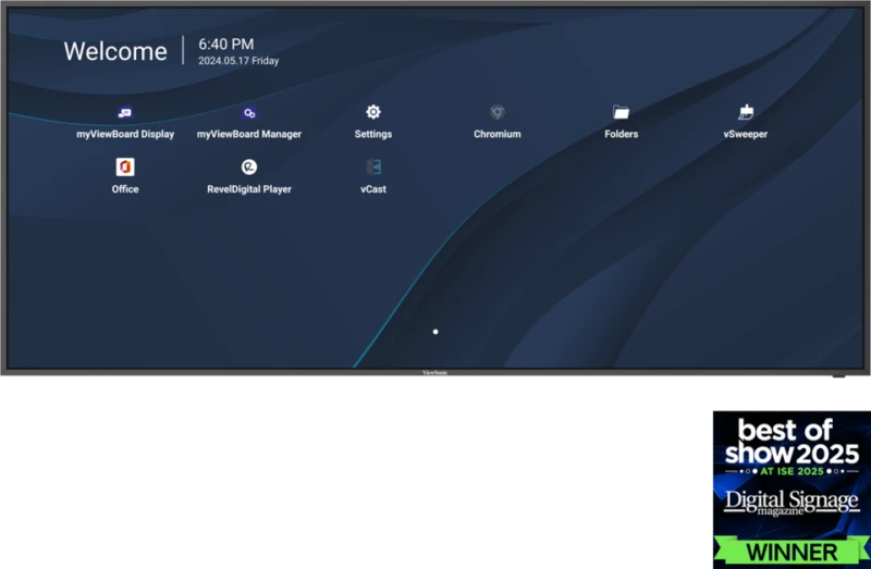 ViewSonic CDE105UW 105” 5K Presentation Display
