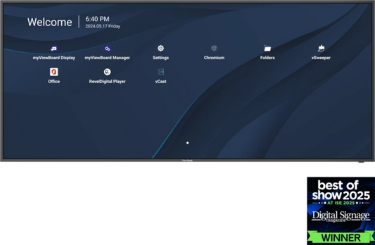 ViewSonic CDE105UW 105 Inch Ultra-Wide 5K Presentation Display