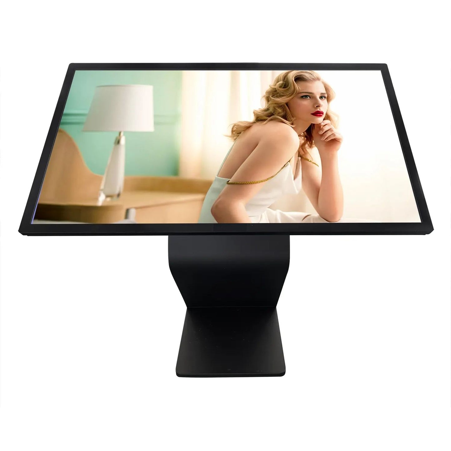 Factory Fitted Pcap Touch Android All In One K-Type Metal Floor stand