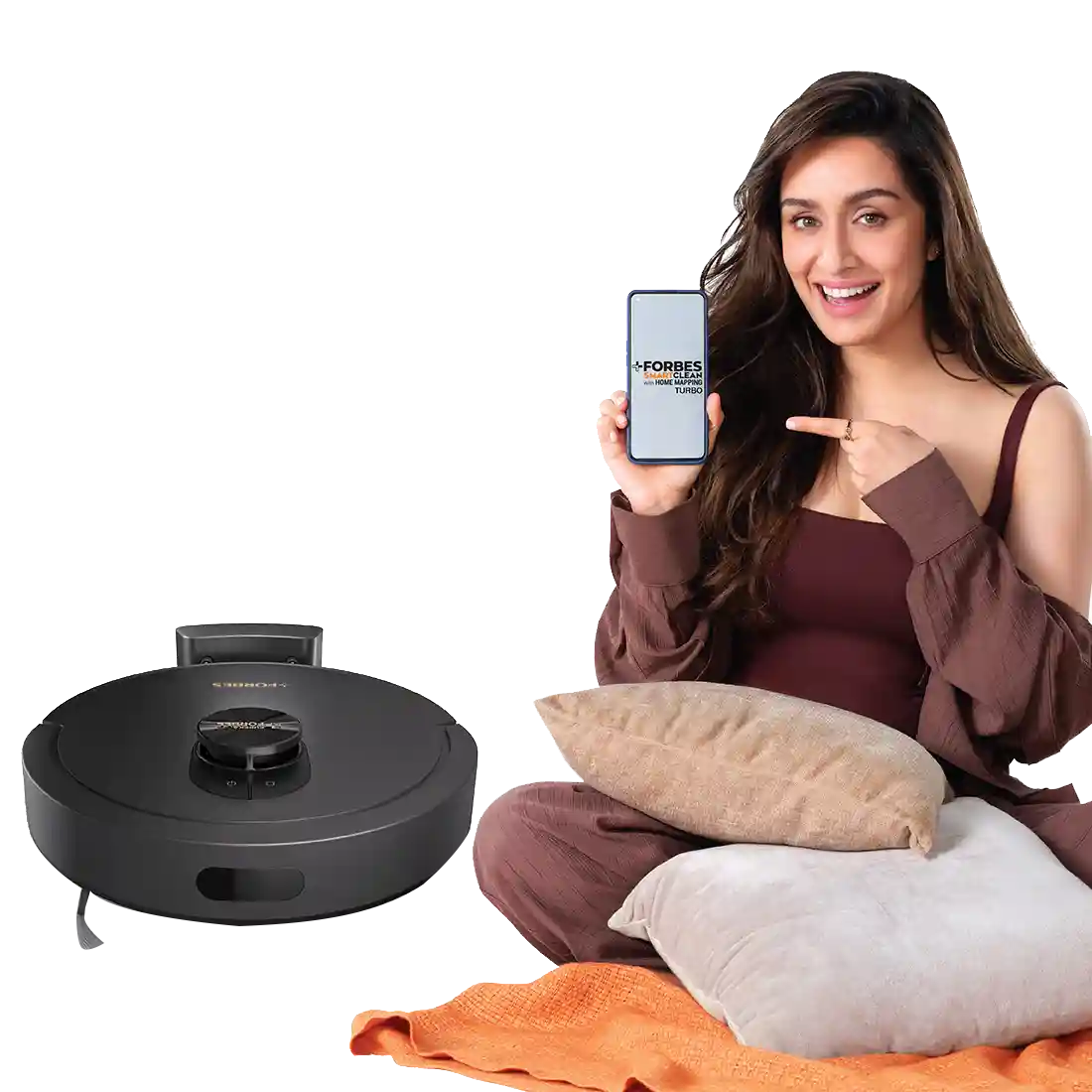 Eureka Forbes Smartclean with Home Mapping Turbo Robotic Vacuum Cleaner