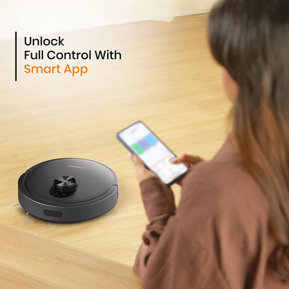 Eureka Forbes Smartclean with Home Mapping Turbo Robotic Vacuum Cleaner