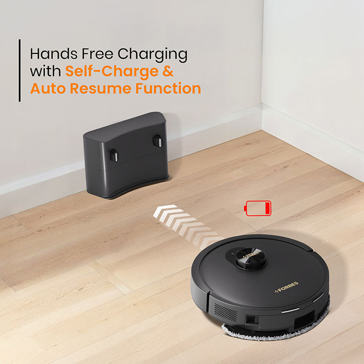 Eureka Forbes Smartclean with Home Mapping Turbo Robotic Vacuum Cleaner
