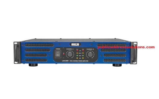 Ahuja LXA-2000 Dual Channel Power Amplifier