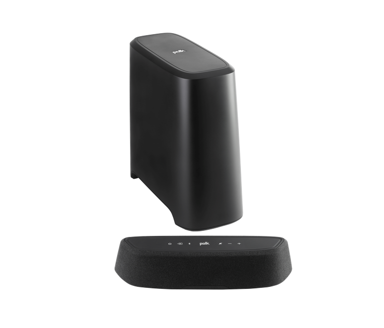 Polk Audio MagniFi Mini AX Ultra-compact Dolby Atmos Sound Bar with wireless Subwoofer