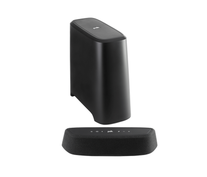Polk Audio MagniFi Mini AX Ultra-compact Dolby Atmos Sound Bar with wireless Subwoofer