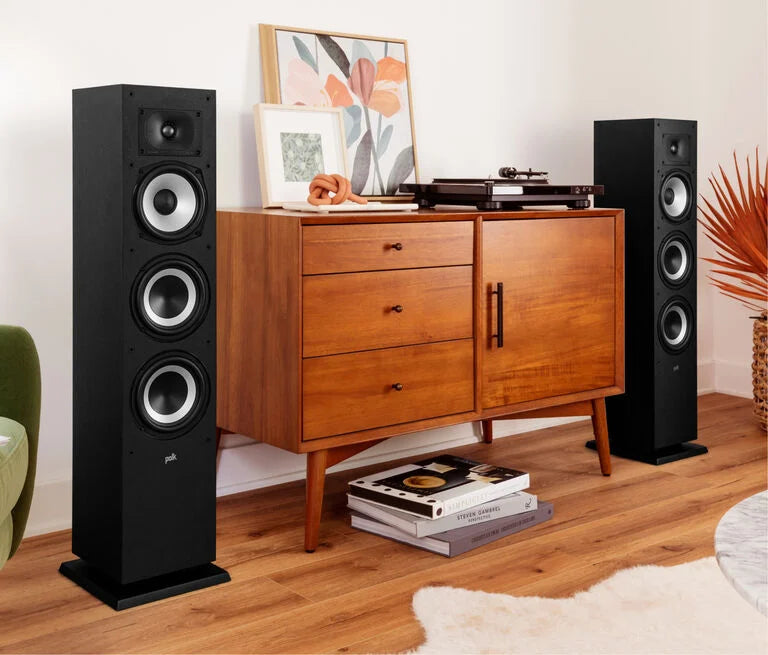 Polk Audio Monitor XT60 Tower Speakers (Pair) | Powerful Floor Standing Speakers