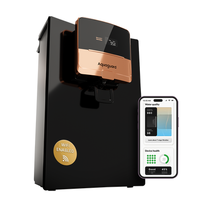 Aquaguard Enrich Ritz Pro 2X RO + UV Stainless Steel water purifier wifi enabled