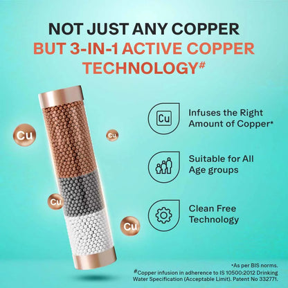 Aquaguard Enrich Marvel 2X RO+UV+UF Copper Water Purifier