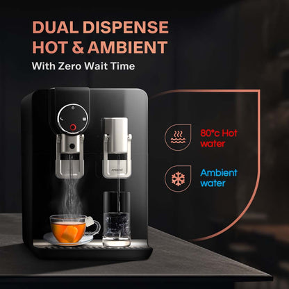 EUREKA FORBES Aquaguard Aspire Blaze 2X UV+UF Stainless Steel Water Purifier