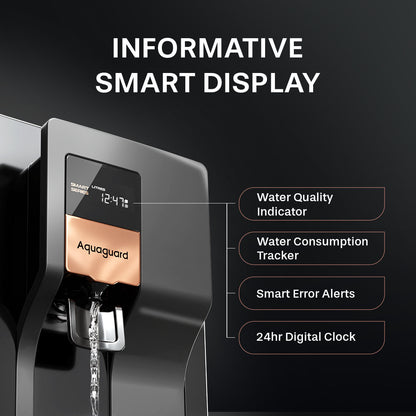 EUREKA FORBES  Aquaguard Aspire Nova Pro RO + UV + Stainless Steel 2X IOT water Purifier