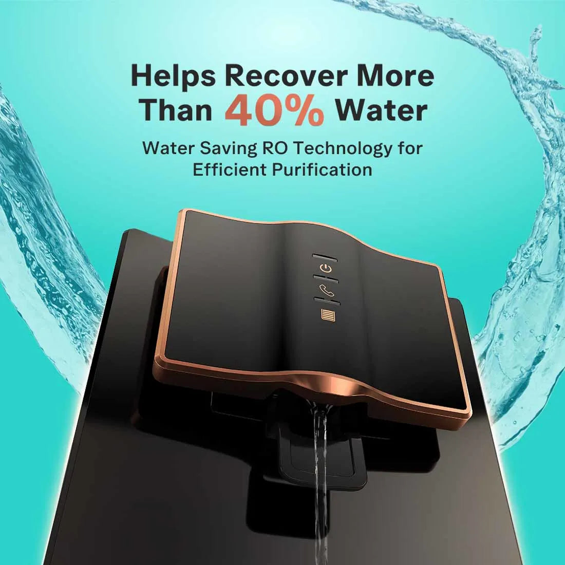 Aquaguard Enrich Marvel 2X RO+UV+UF Copper Water Purifier