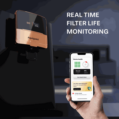 Aquaguard Enrich Ritz Pro 2X RO + UV Stainless Steel water purifier wifi enabled