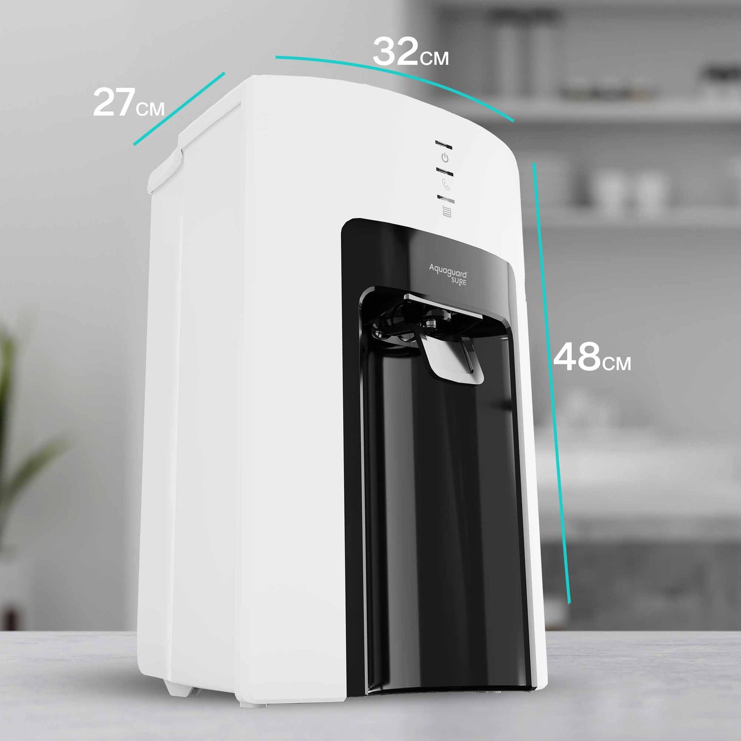 EUREKA FORBES Aquaguard Sure Champ RO+UV 2X Water Purifier