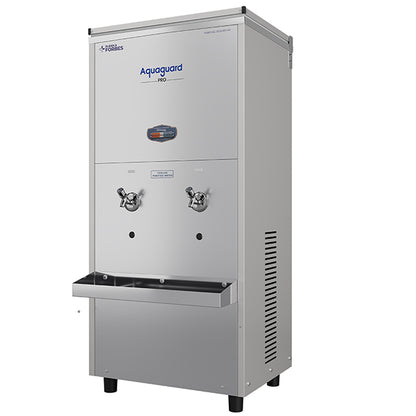 Aquaguard Purechill 80 SS RO+UV+CuZn Water Cooler with Inbuilt Purifier and Storage