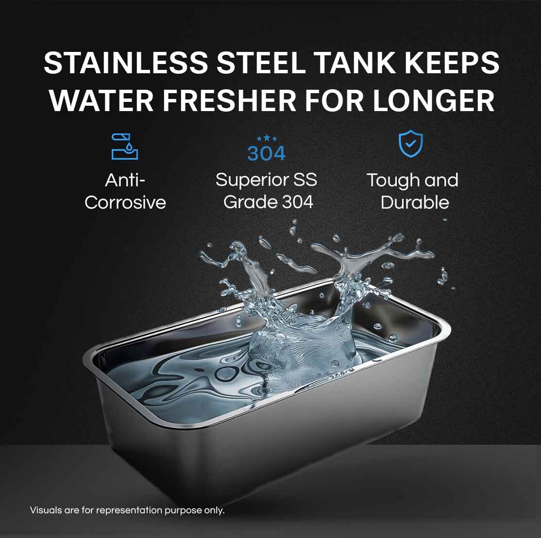 EUREKA FORBES  Aquaguard Nova Pro RO + UV + Alkaline 2X IOT Water Purifier