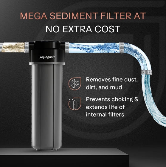 EUREKA FORBES Aquaguard Aspire Nova 2X UV+UF Stainless Steel Water Purifier