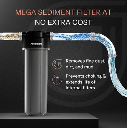 EUREKA FORBES Aquaguard Aspire Nova 2X UV+UF Stainless Steel Water Purifier