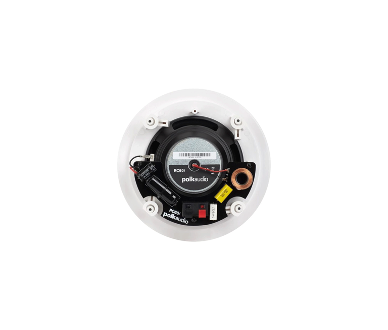 Polk Audio RC60i High-Quality In-Wall Speakers with 6" Drivers (pair)