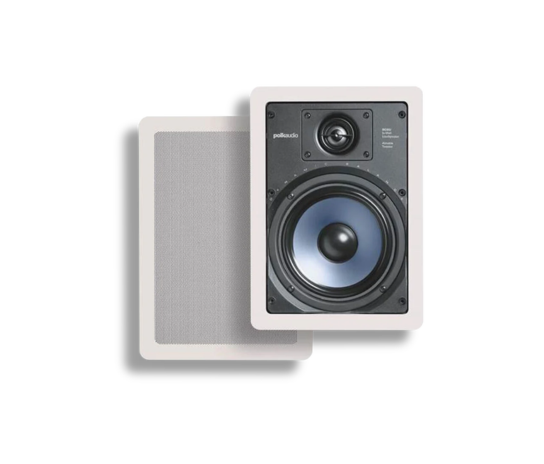 Polk RC65i High-Quality In-Ceiling Stereo Speakers with 6.5" Drivers