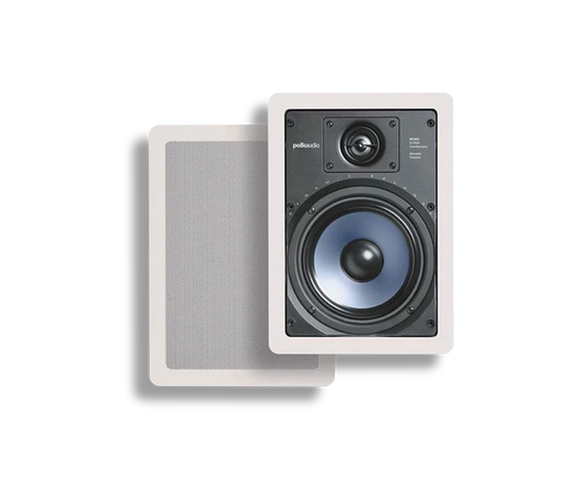 Polk RC65i High-Quality In-Ceiling Stereo Speakers with 6.5" Drivers
